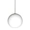 Besa Lighting Coco 12 Pendant, Opal Matte, Satin Nickel Finish, 1x9W LED 1TT-COCO1207-LED-SN - alternate 1